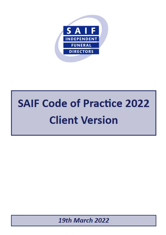 SAIF Code of Practice